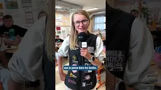 Miniature : Justine Decourselle partage son expérience de la course contre l'oubli avec les écoliers drancéens