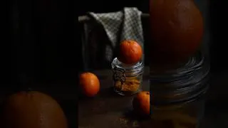 Miniature : Making tangerine peel powder for winter baking ✨🍊 #countrylifevlog #slowliving #slowlife #baking