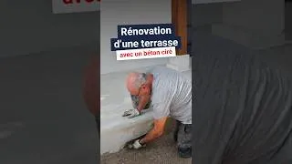 Miniature : Rénovation de terrasse avec béton ciré