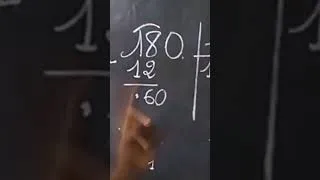 Miniature : Astuces pour diviser 180 par 12 | Mathématiques et Sciences | @jerrydahd et @maitreshowshowtv