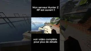 Miniature : J'AI OUVERT MON SERVEUR RP HUNTER Z !! #minecraft #hunterz #hunterzrp #rp