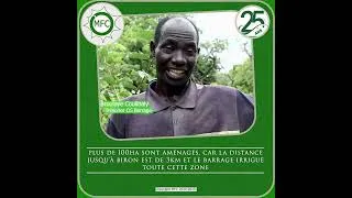 Miniature : Broulaye Coulibaly -   Trésorier comité de gestion barrage CIRTA