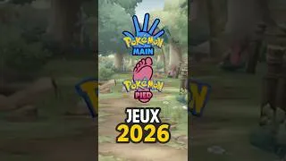 Miniature : Quels NOUVEAUX JEUX arrivent en 2026 ?  #pokemon #gaming