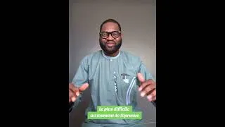 Miniature : le plus difficile au moment de l'épreuve #soninkara