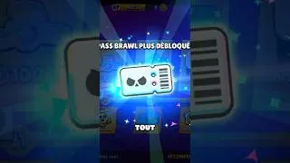 Miniature : Je t’offre le Brawlpass #brawlstars #gaming #supercell #viral #giveaway #brawlpass #malogaming #free