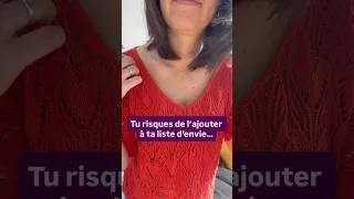 Miniature : Nouveau patron de tee-shirt au tricot | Maloraé Designs #tricot