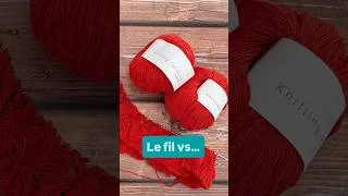Miniature : Le fil vs le tee-shirt tricoté | Maloraé Designs #tricot