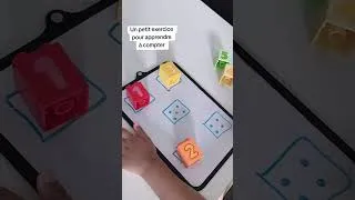 Miniature : Maths Lego pour les touts petits ! #compter #123 #lego #maths #maternelle #chiffres