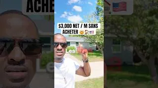 Miniature : $3,000 NET / M SANS ACHETER 🤯🏠🇺🇸#immobilier #investisseur #etatsunis #investisseurimmobilier