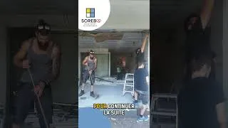 Miniature : Montage d'une baie vitrée levante en appartement