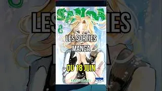Miniature : Les sorties manga du 18 juin