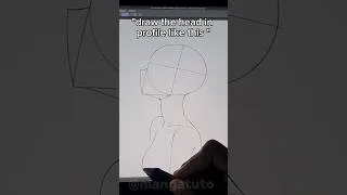 Miniature : try this method if you want to draw head #art #artist #digitalart #relatable #drawing #howtodraw