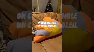 Miniature : Coussin soleil à faire soi-même (idée cadeau de naissance) / DIY DECO