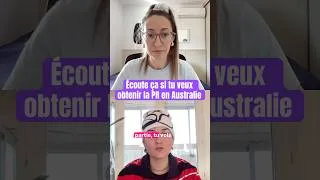 Miniature : Je ne savais même pas que j’avais le droit à la PR en Australie avant ça ! 😱💁🏼‍♀️😍 #praustralia