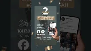 Miniature : Le Live des 2 ans de MANSSAH, c’est demain !