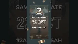 Miniature : SAVE THE DATE #2ansMANSSAH