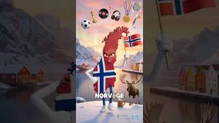 Miniature : 🇳🇴 Hei ! 🏔️ La Norvège. Le pays des fjords, des Vikings et des aurores boréales.