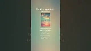 Miniature : Liberté tu n'as pas oublié