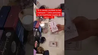 Miniature : "Si tu savais combien tu me manques !" Cette personne va se manifester auprès de vous🌹❤️