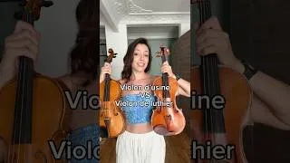 Miniature : Violon d’usine ou violon de luthier ? #violon #violin #lutherie