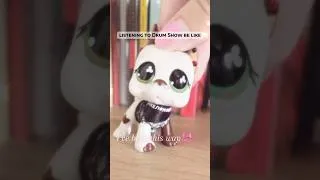 Miniature : listening to drum show be like #lps #littlestpetshop #petshop #twentyonepilots