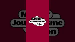 Miniature : Nouveau Logo du Master Journalisme de Dijon