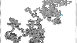 Miniature : Marche au hasard en 3D