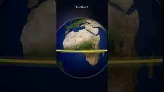 Miniature : Tu rallonges une corde d'1 mètre autour de la Terre… 🌍 #shorts