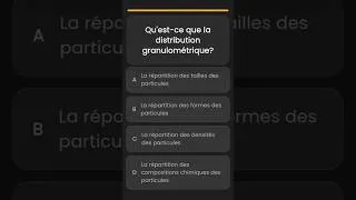 Miniature : Génie Civil Matériaux de Construction QCM #géniecivil #rdcad #quiz #qcm #science