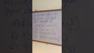Miniature : QCM maths. cours en ligne. #maths #education #lycée #concours