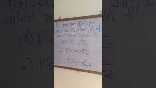 Miniature : Q. C. M Mathematiques. cours en ligne. #maths #education #concours #lycée