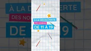 Miniature : Défi du jour : nommer, lire et écrire jusqu'à 19 !