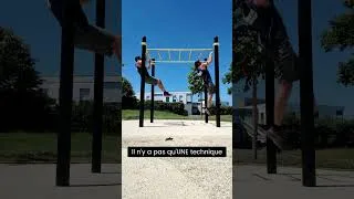 Miniature : Sur une monkey bar, ta limite n’est pas l’obstacle.