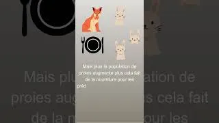 Miniature : Comment on étudie la dynamique des populations proie prédateur ? #shorts  #science #apprendre
