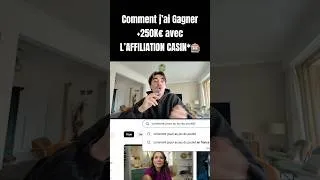Miniature : J’ai Gagner 250000€ avec l’affiliation