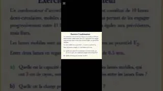 Miniature : 🕵️‍♂️Défi Condensateur : saurez-vous calculer sa capacité et sa charge ? ⚡🧠 (Part2)