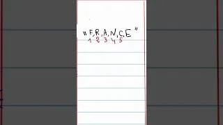 Miniature : Combien de Mots Peut-on Créer avec les Lettres de 'France' ? 🤔 #mathématiques #apprendrelesmaths #co