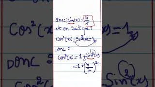 Miniature : Saurez-vous Trouver l'Erreur dans Cette Relation Trigonométrique ? 🤔 #education #history #astucemath
