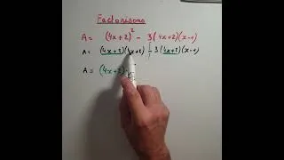 Miniature : 👉 CRPE Maths : mettre en évidence le facteur commun — factorisation classique