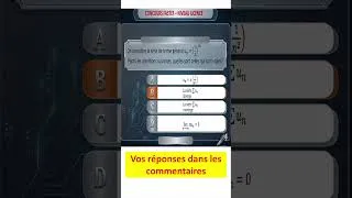 Miniature : Ne tombez pas dans le piège de cette série ! #maths #fonction #education #mathematics #suite