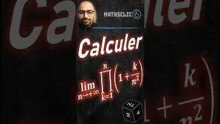 Miniature : 🦸‍♂️🔴Π(1+k/n²) → √e : l'astuce logarithmique qui débloque tout🤔 #limite #produitinfini #analyse