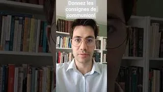 Miniature : Message aux prêtres: Donnez les consignes de communion !