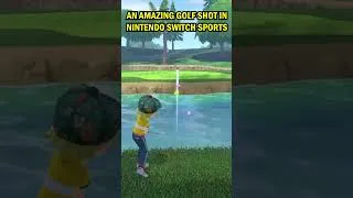 Miniature : THE MOST AMAZING GOLF SHOT IN NINTENDO SWITCH SPORTS #shorts #golf #nintendo