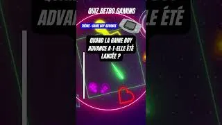 Miniature : Quiz Rétro Gaming GameBoy Advance