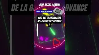 Miniature : Quiz Rétro Gaming GameBoy Advance