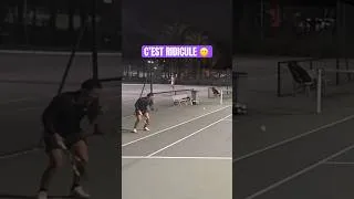 Miniature : complètement ridicule 😶 #maxencebrgttennis #tennis #match #simple #tournoi