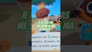 Miniature : Quel boulet ! 🫣​ Je ne sais même pas me servir de ma Switch avec Animal Crossing New Horizons