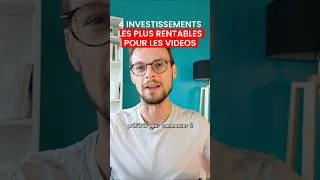 Miniature : Les 4 achats les plus rentables pour créer des vidéos