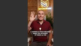 Miniature : 4 CONSEILS pour RÉUSSIR dans la VIE ! 🏆 #shorts