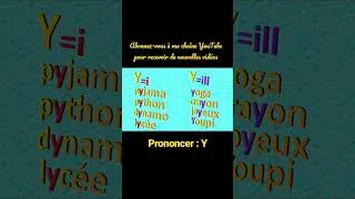 Miniature : Comment prononcer le Y ?